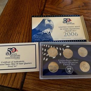2006 Us Mint Quarters Proof set